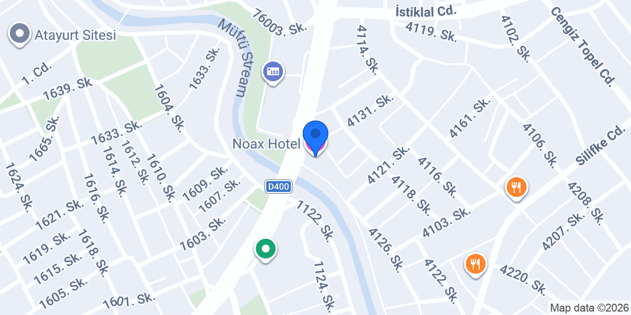 Noax Hotel konumu