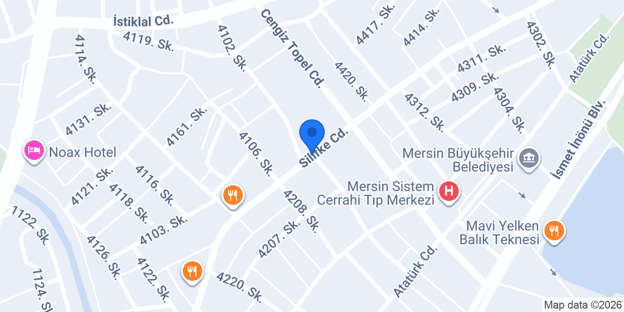 Öztürkler Mobilya konumu