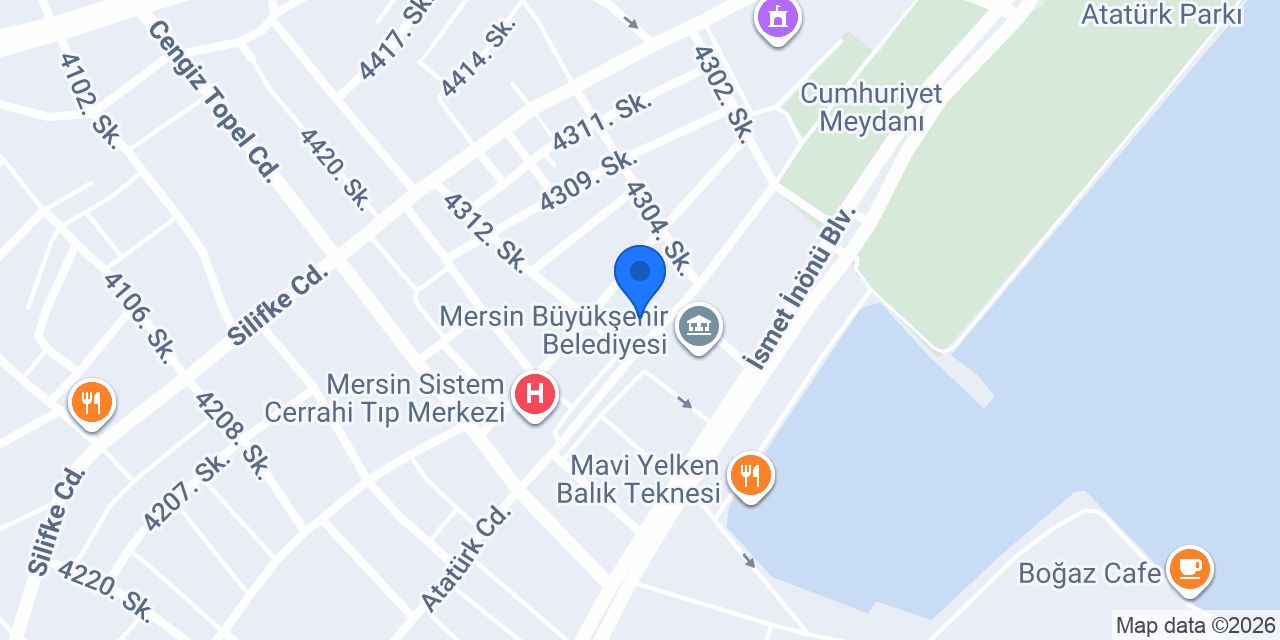 Diş hekimi Fatih Sakar konumu