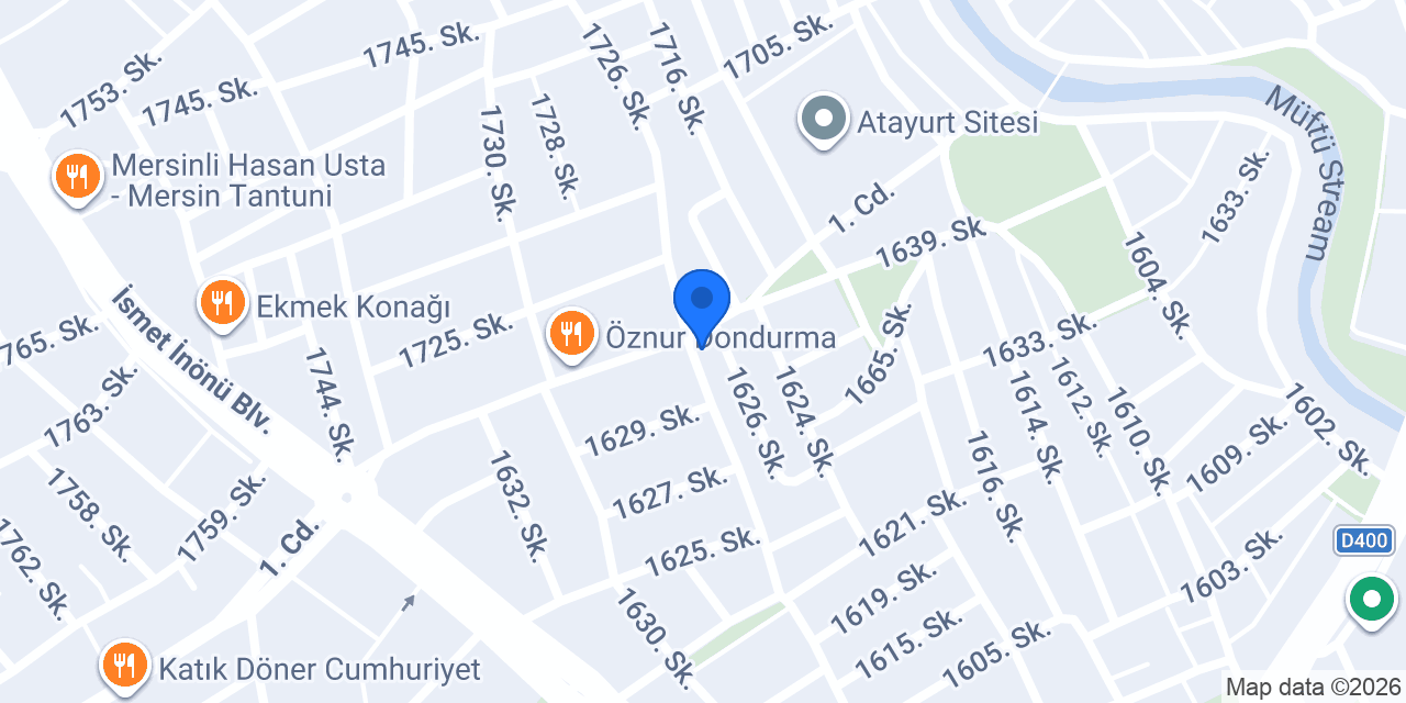 Hülya Cüceloğlu Gündüz Bakımevi konumu