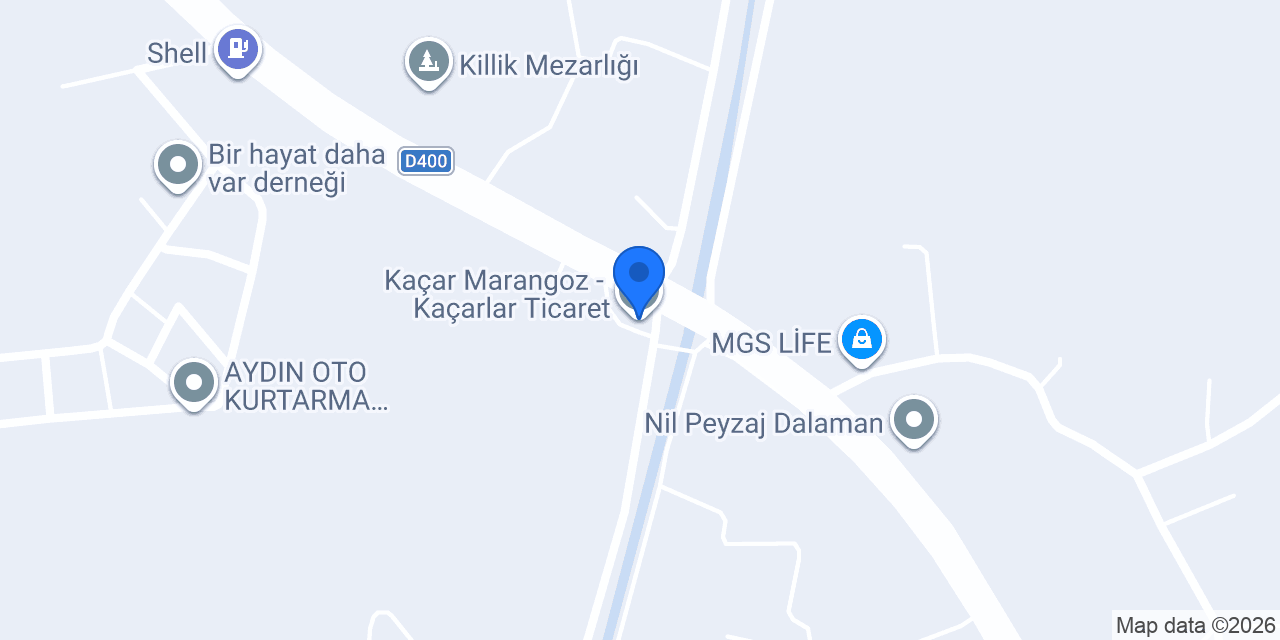 Kaçar Marangoz - Kaçarlar Ticaret konumu