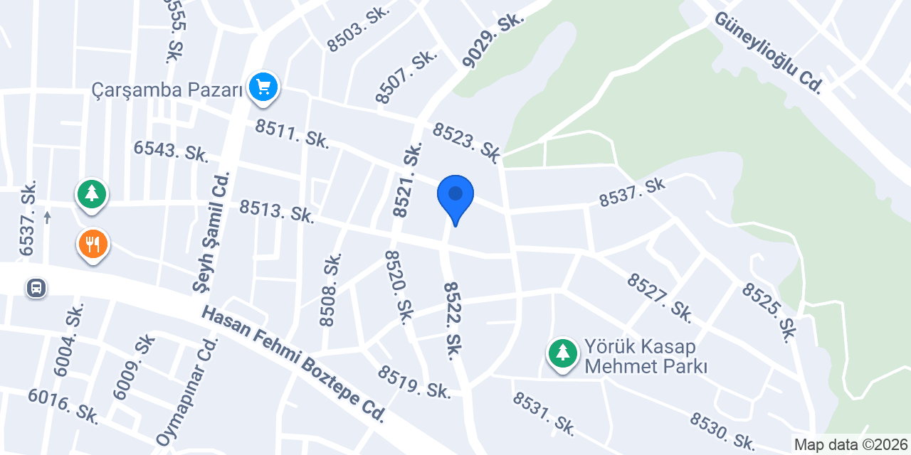 Amar İnşaat konumu