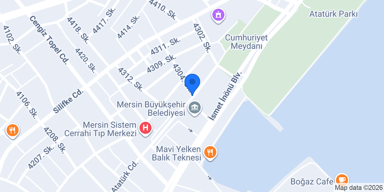 Çamlıbel Veteriner Kliniği konumu