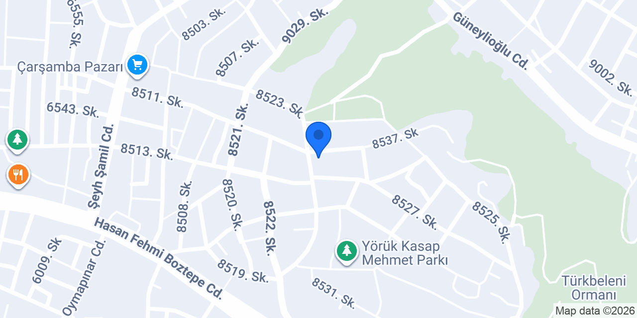 ASKERİ MALZEME VE TERZİ konumu