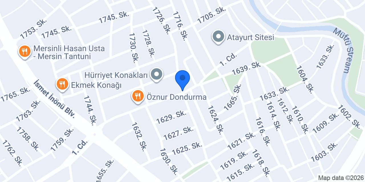 İpek Taksi konumu