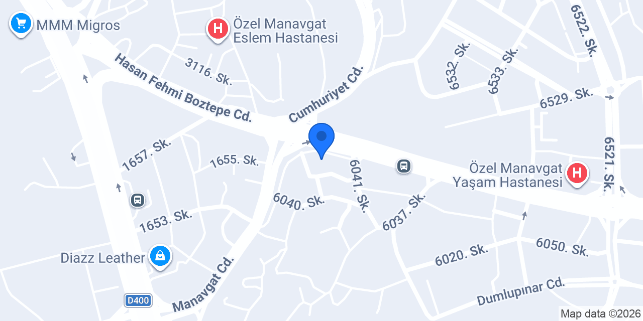 Bürosaray konumu