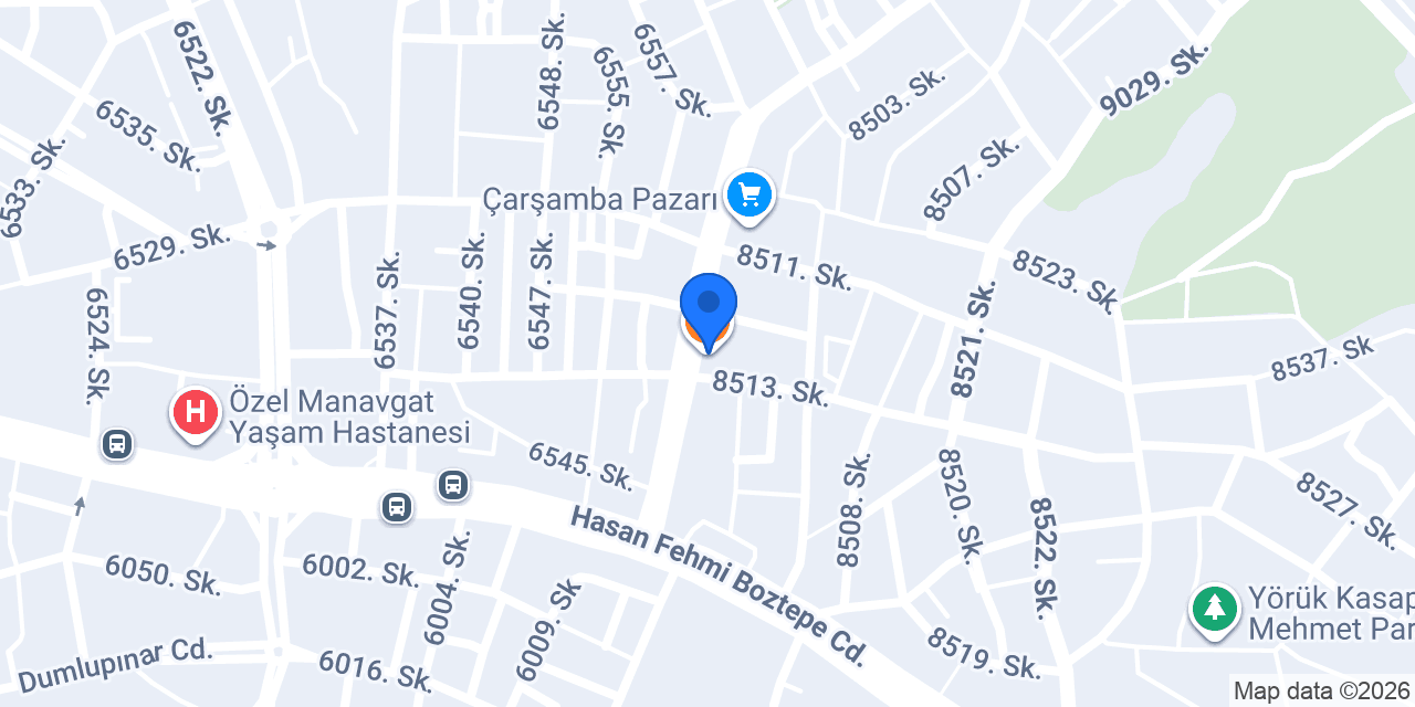 Fırıncı Baba Kasaplar Şb. konumu