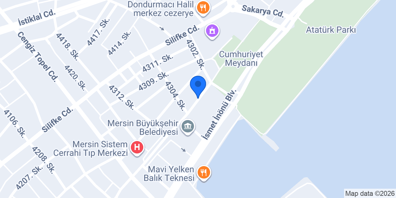 Özgür Eczanesi konumu