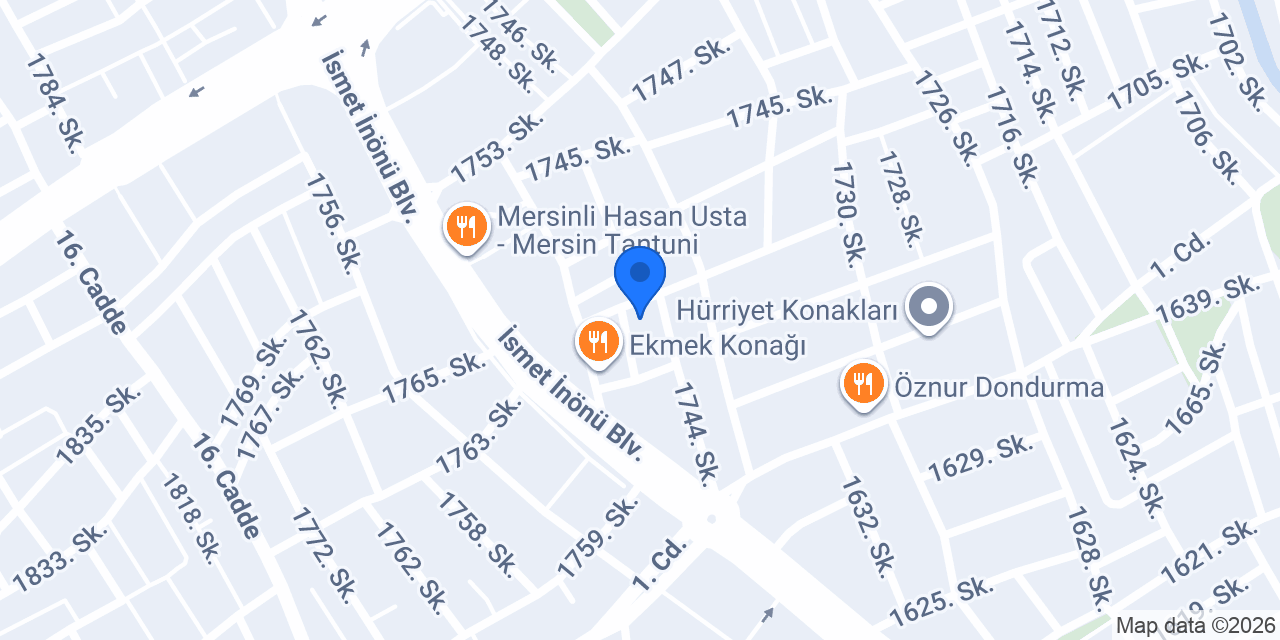 Mislina Unlu Mamülleri konumu