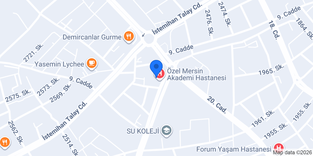 Op. Dr. Tuğçe Pütürgeli Özer konumu
