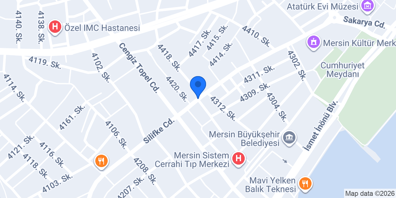 ERÇİN ELEKTRONİK konumu