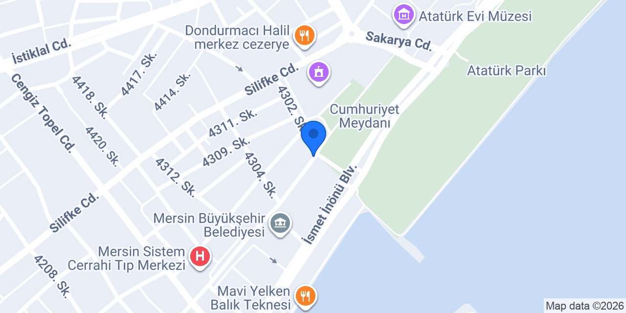 Marin Dünyası konumu