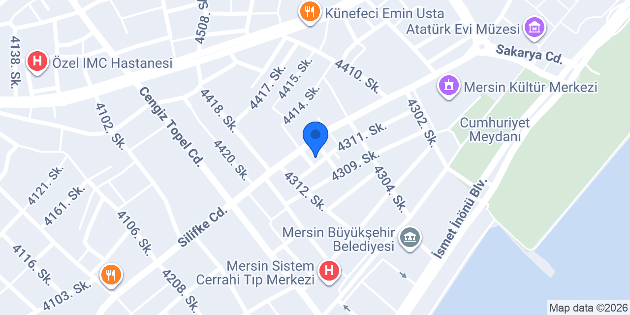 Antika Sandık Odası konumu