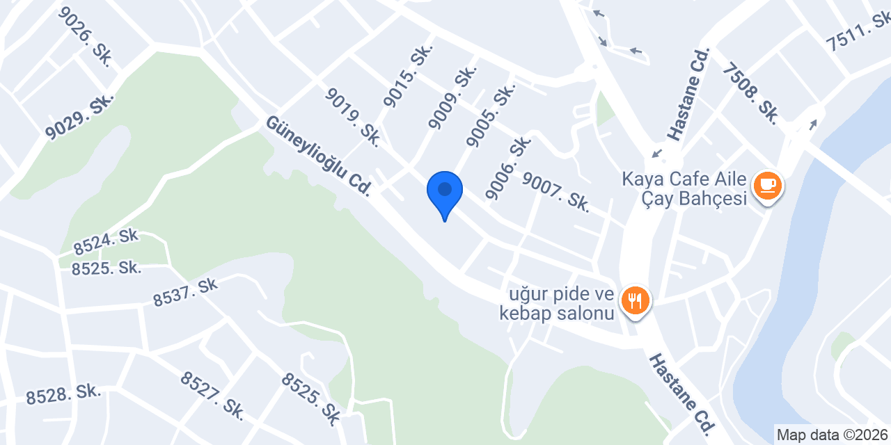 Manavgat Özel Ders konumu