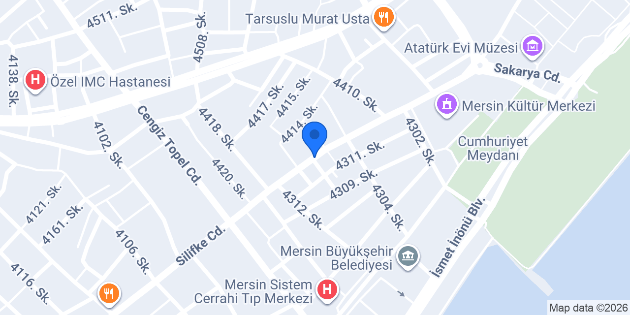 Etilen Kuru Temizleme konumu