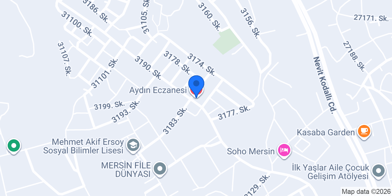 Aydın Eczanesi konumu