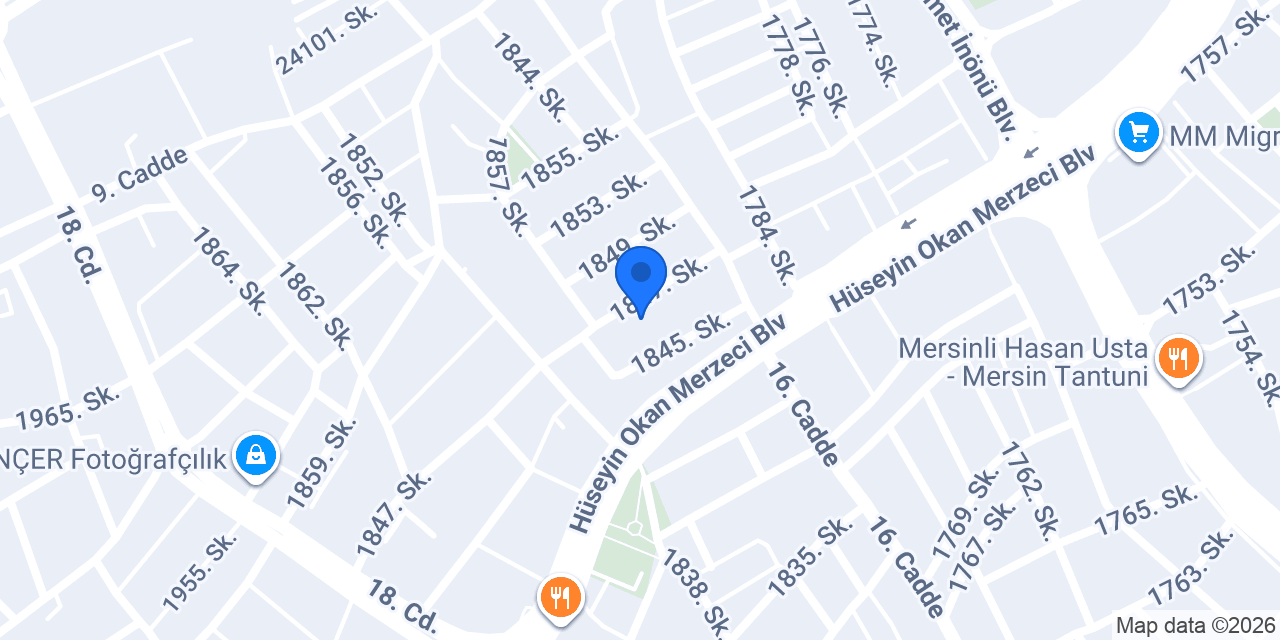 Yenişehir Çiçekçi konumu