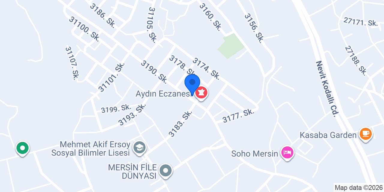 Eylül Eczanesi konumu