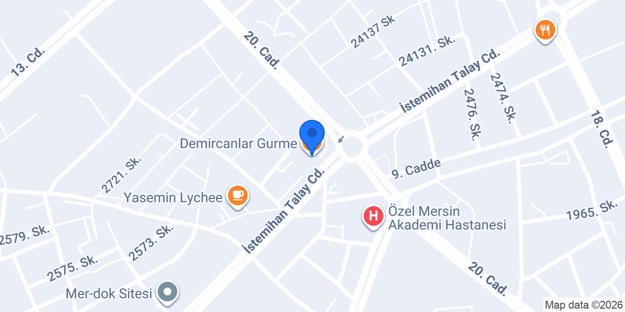 Demircanlar Gurme konumu
