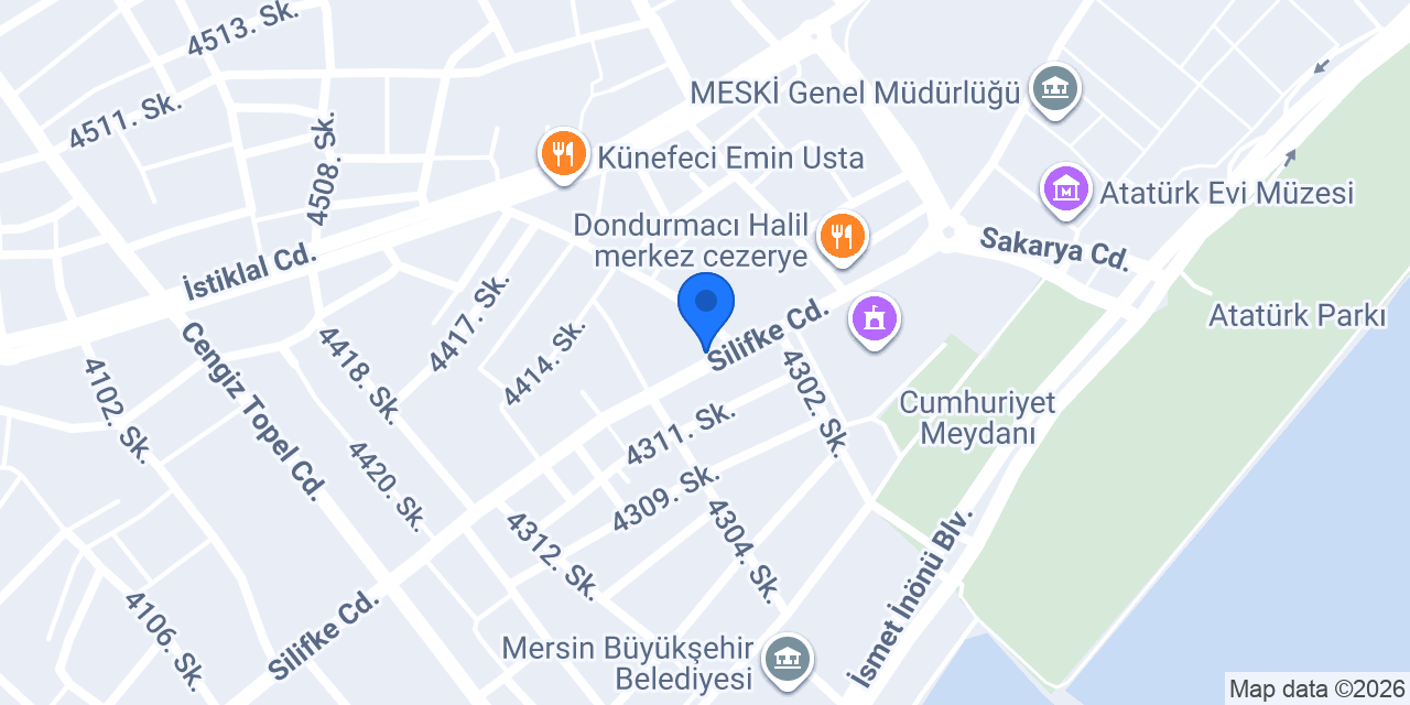 Şahgül Kuyumculuk konumu
