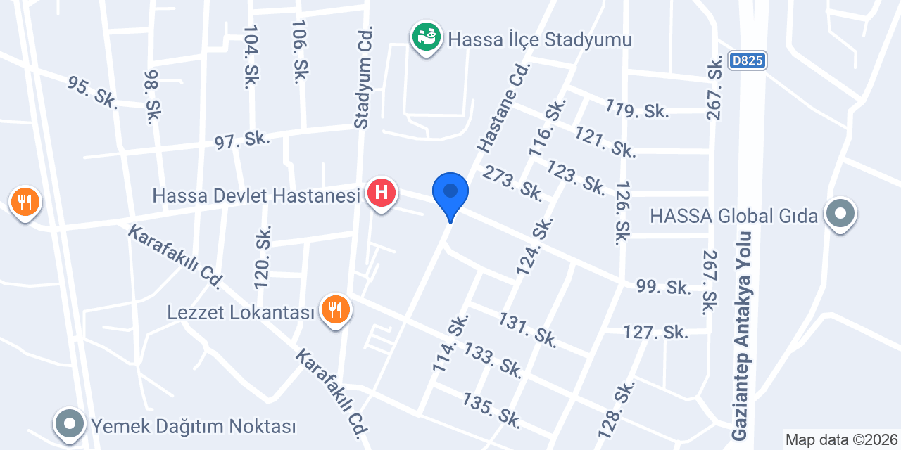 Teknocep hassa konumu
