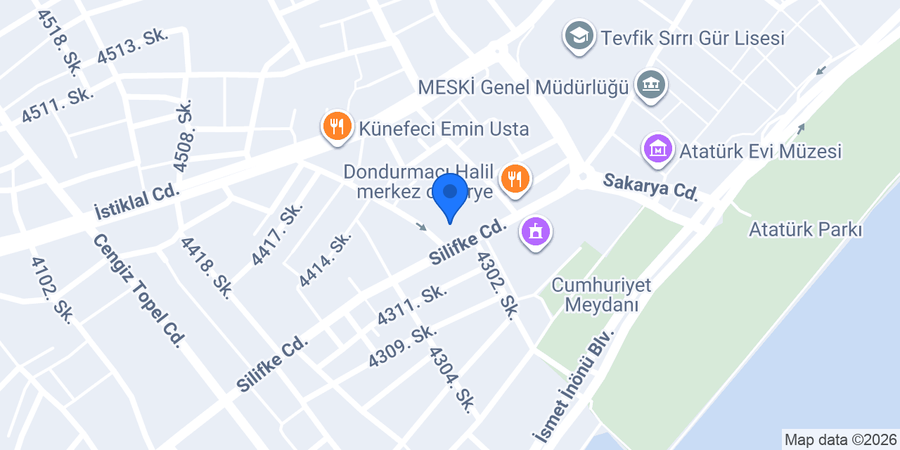 Gazipaşa İlkokulu konumu