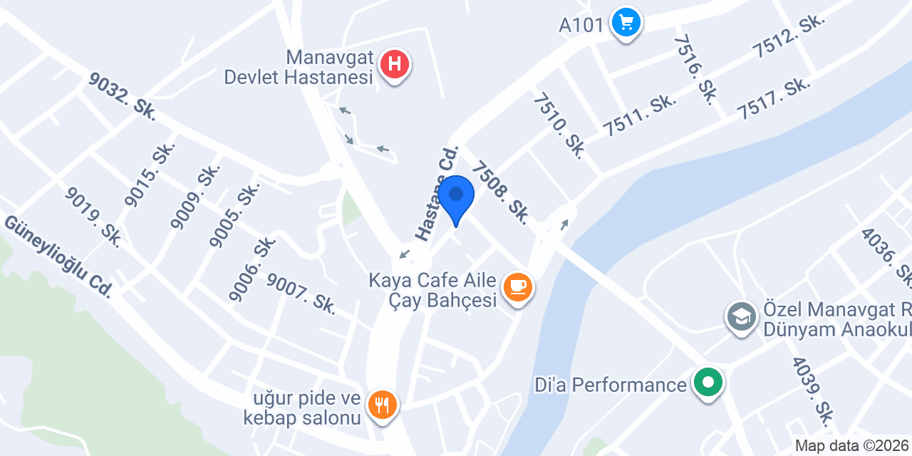 Manavgat Oto Anahtar ve çilingir konumu