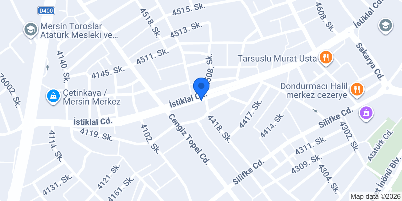 Sedat Mamur Kuafor konumu