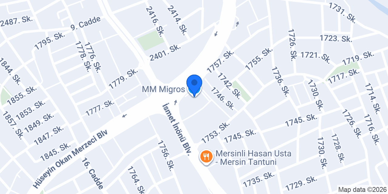 MM Migros konumu