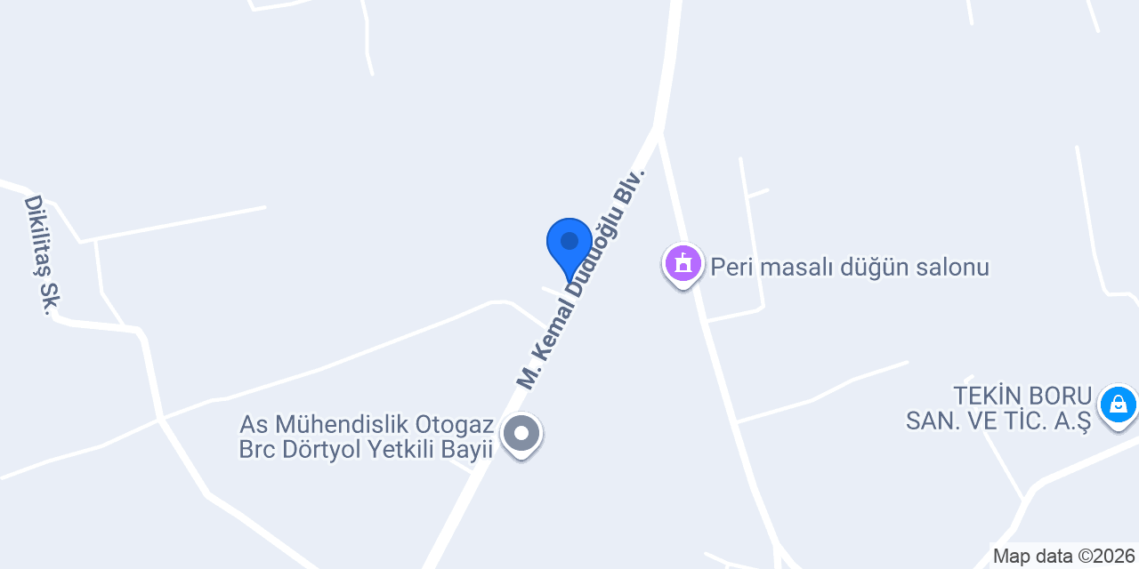 SRP Çelik Servis Merkezi konumu