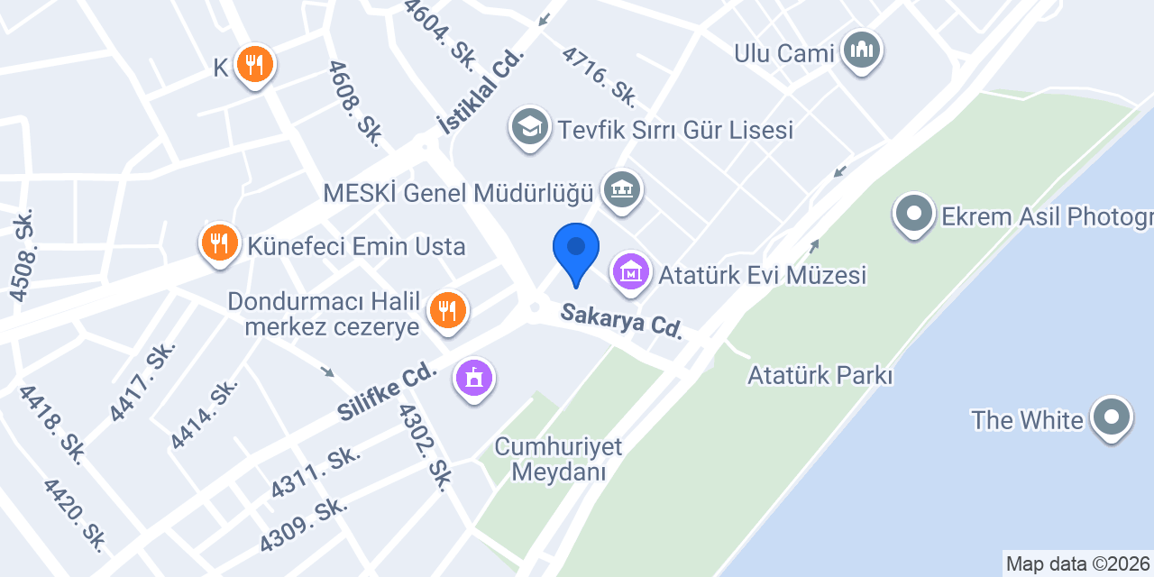 Çankaya Kafe konumu