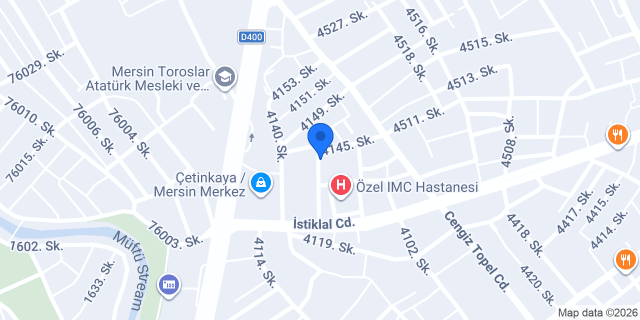 Kadiroğulları unlu mamülleri limited şirketi konumu