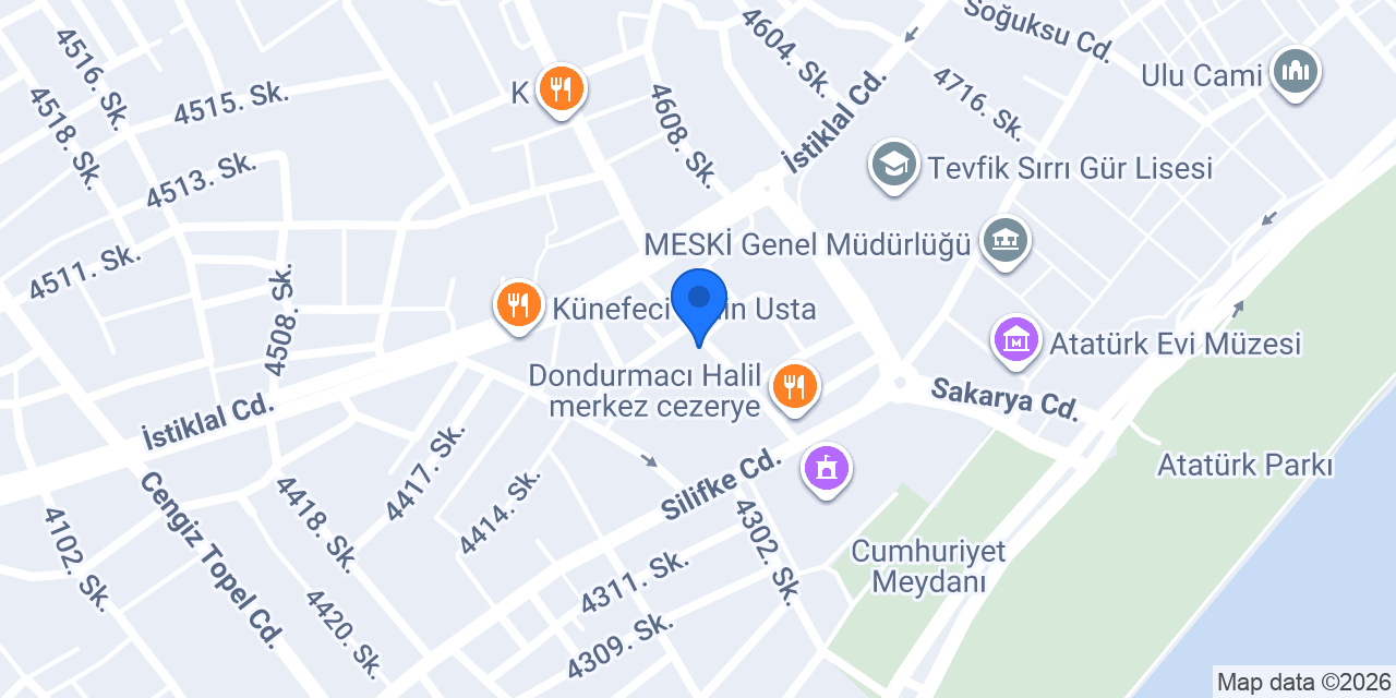 Yıldız Bileme konumu