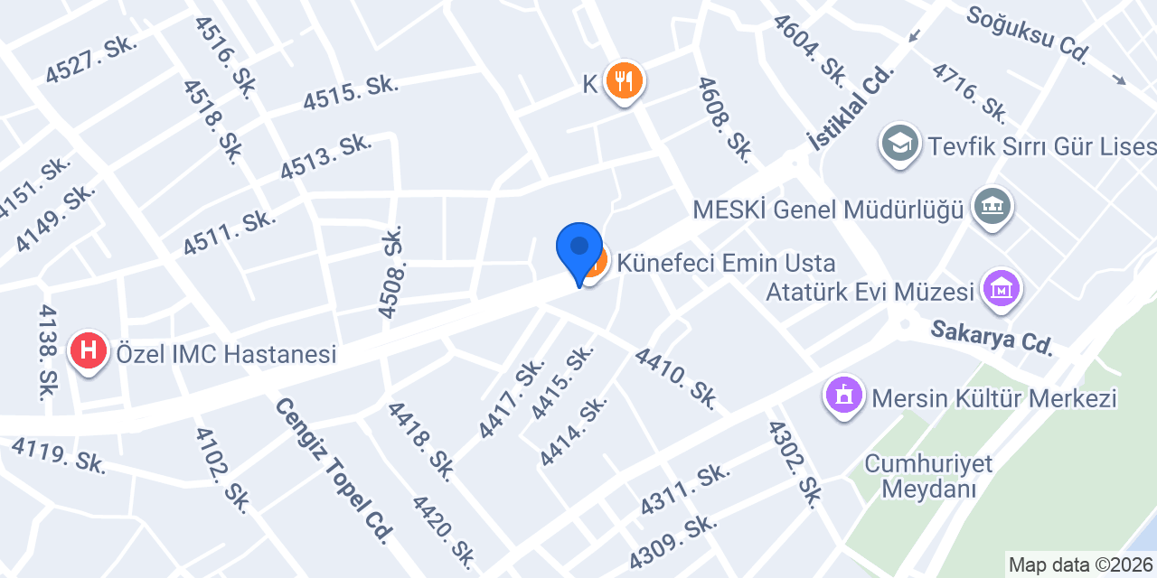 Diş Hekimi Muzaffer Seyda konumu