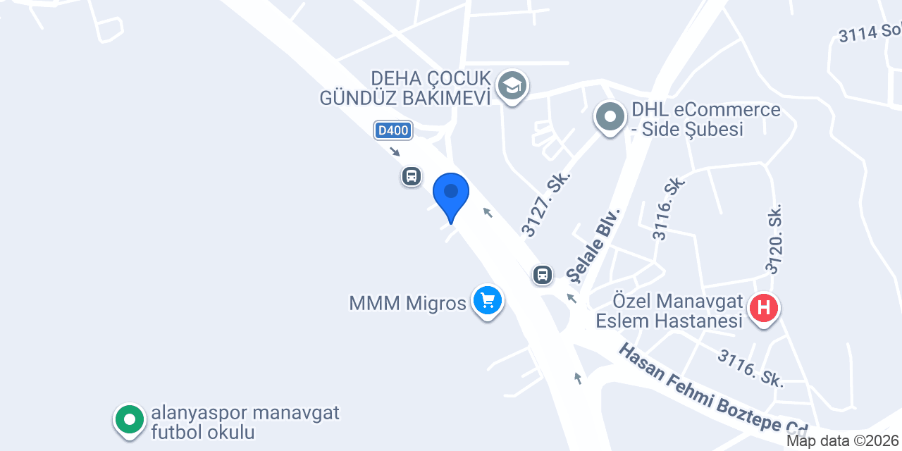 Müftüoglu oto Lastik konumu