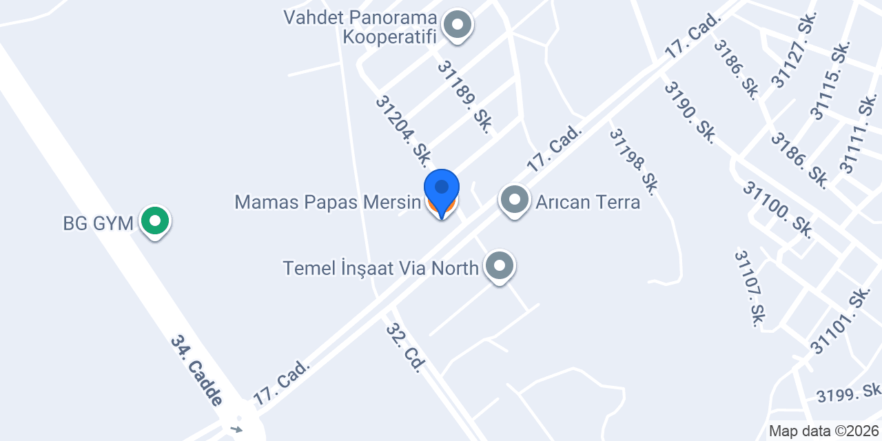Mamas Papas Mersin konumu
