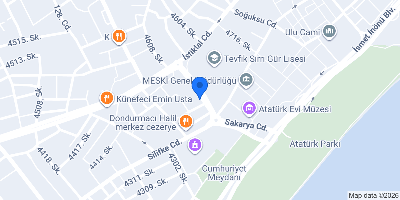 Aylin Moda Evi konumu