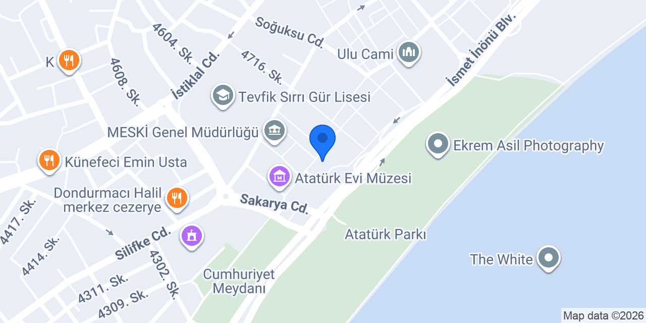 Turan Hukuk Bürosu konumu