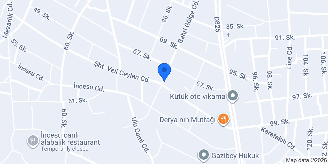 Ceviz Altı Çay Bahçesi konumu