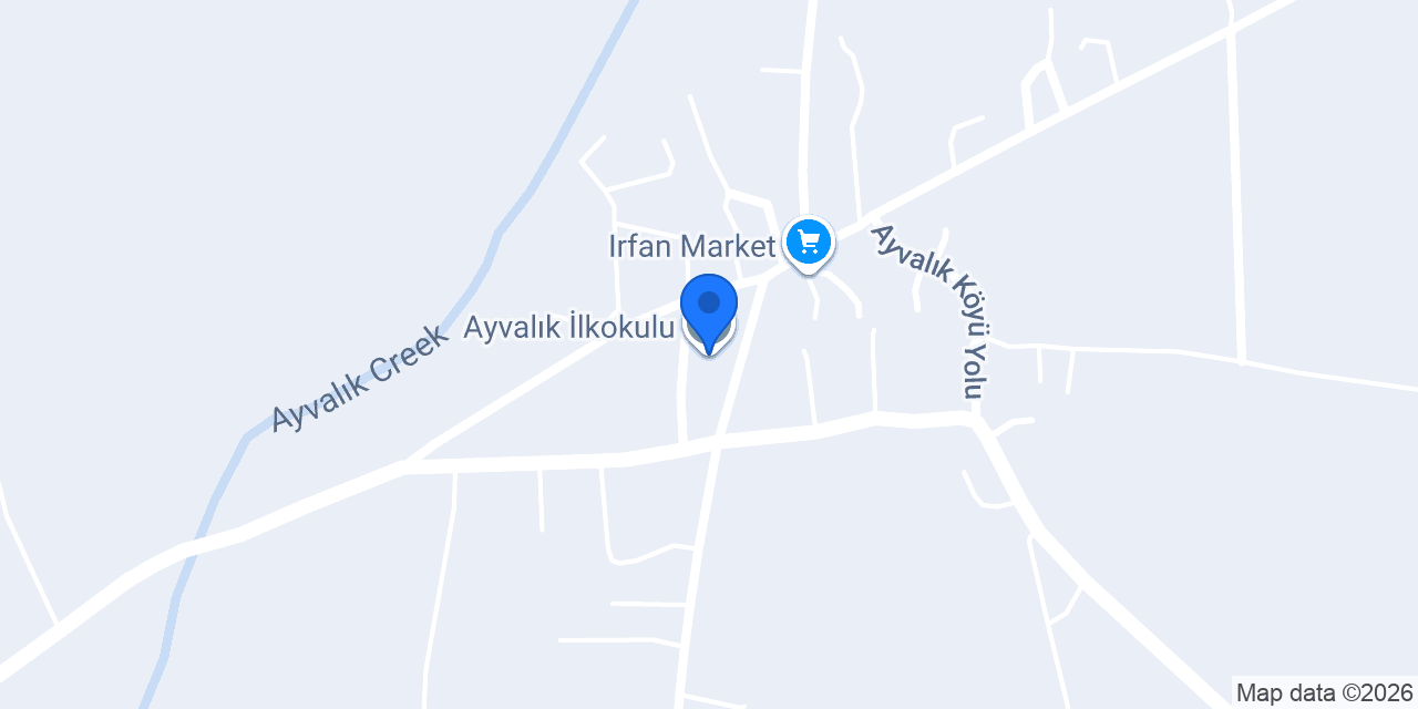 Ayvalık İlkokulu konumu