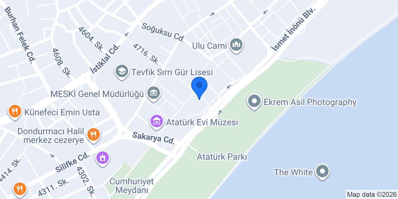Mersin İnk Tattoo konumu