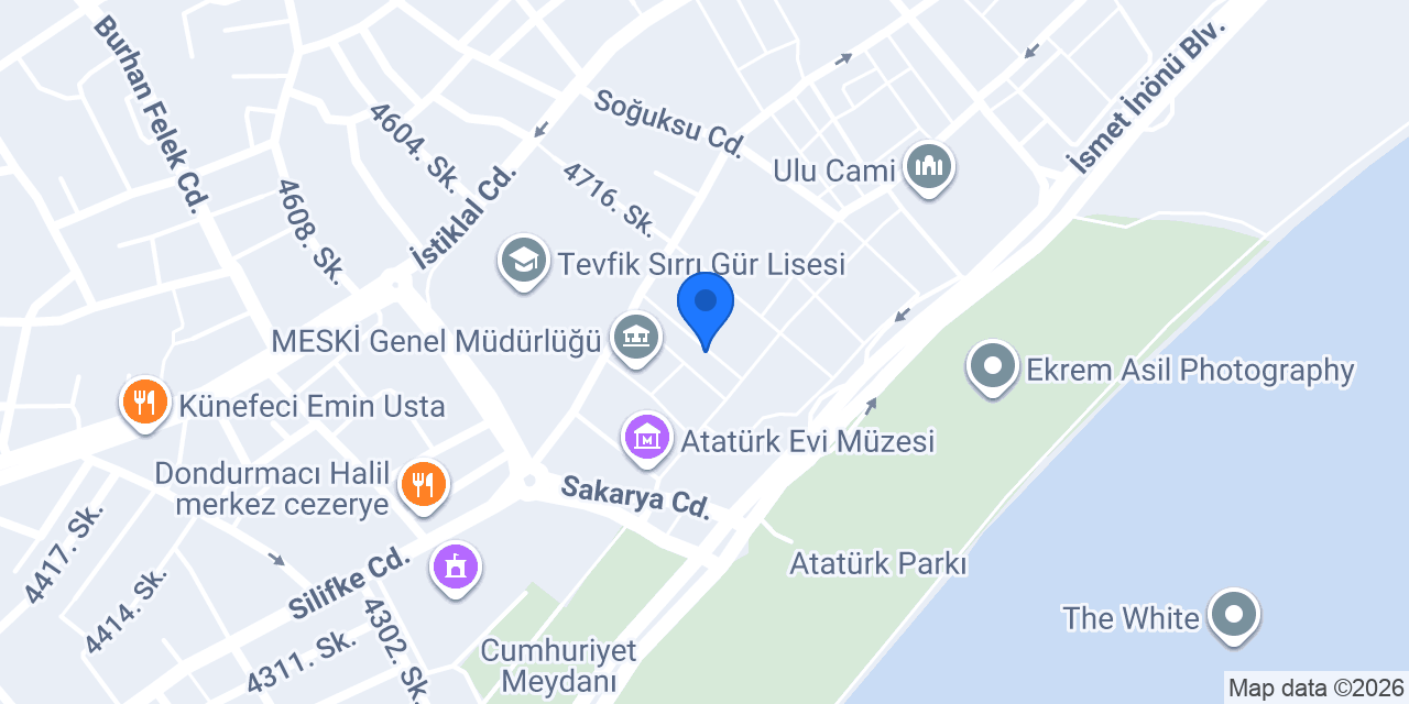 Mersin Dövme konumu