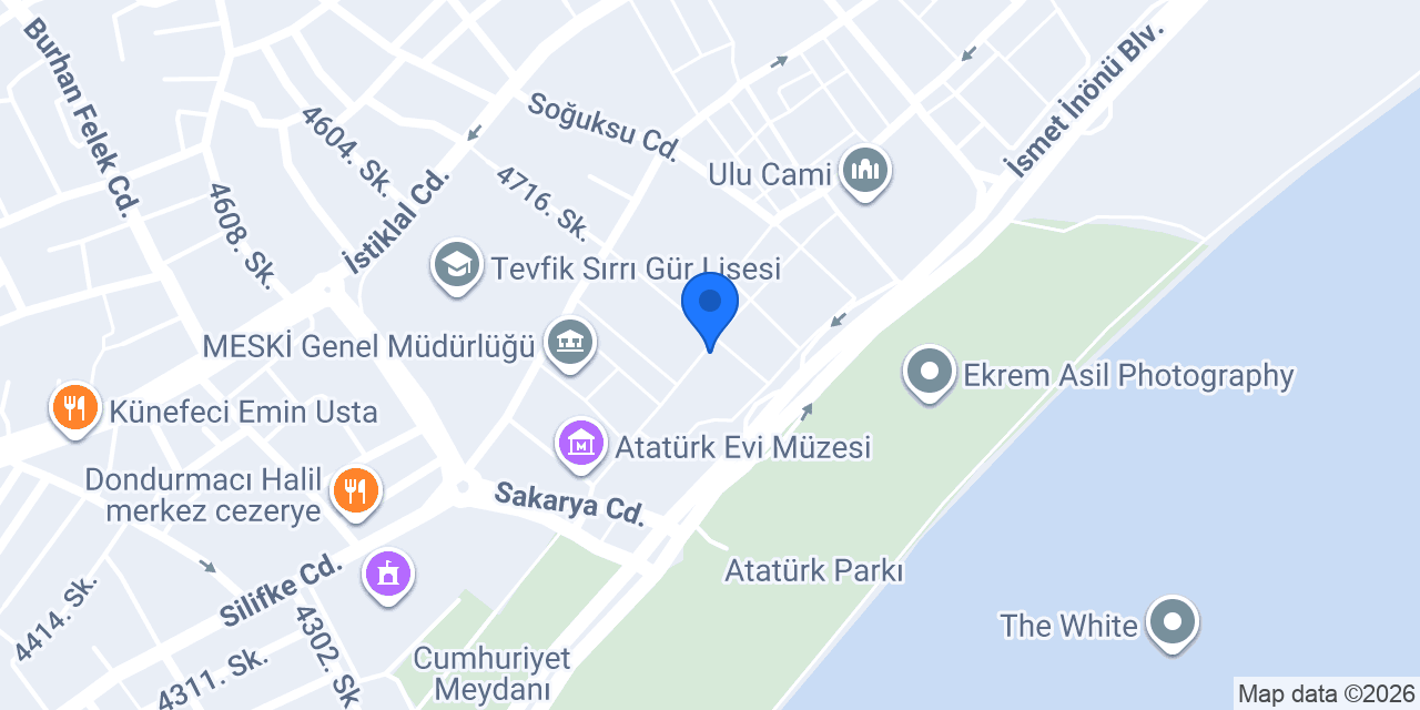 JOVİA CAFE konumu
