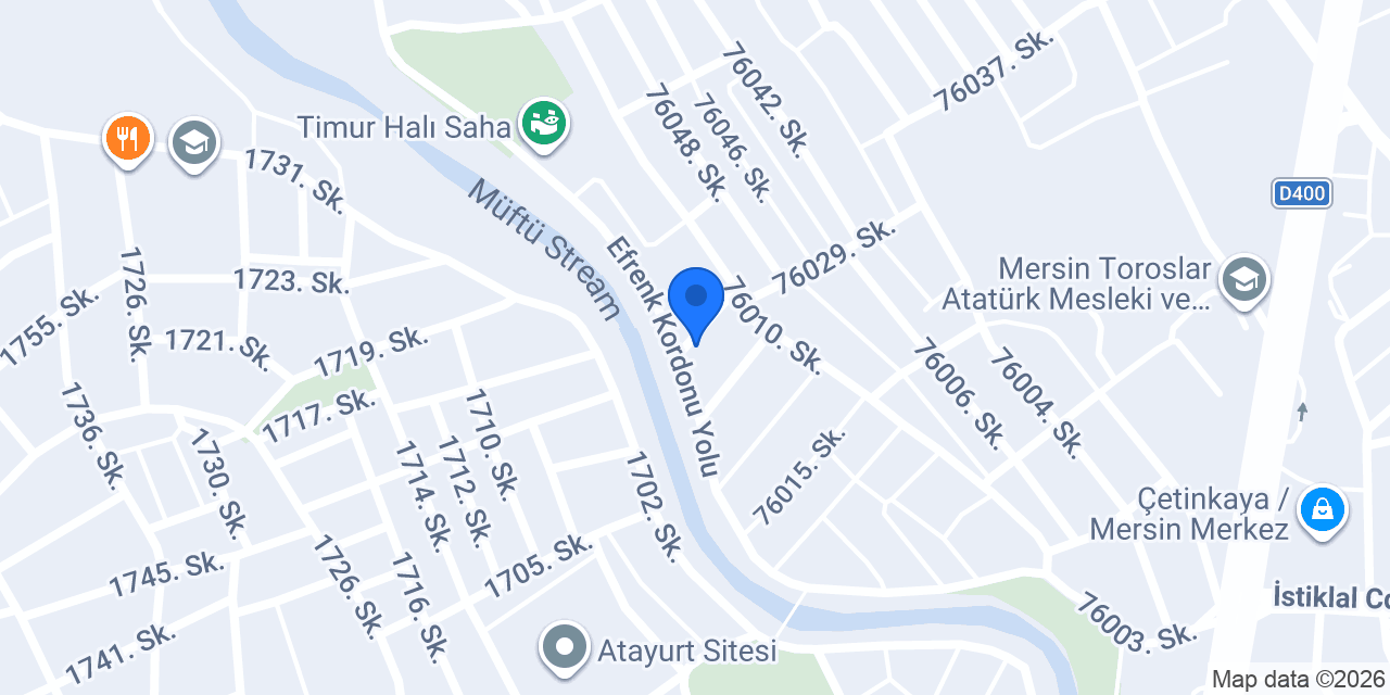 Aras Mobilya Dekorasyon konumu