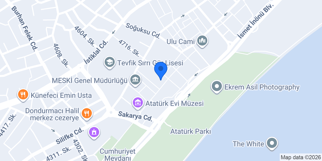 Cadde Gayrimenkul konumu