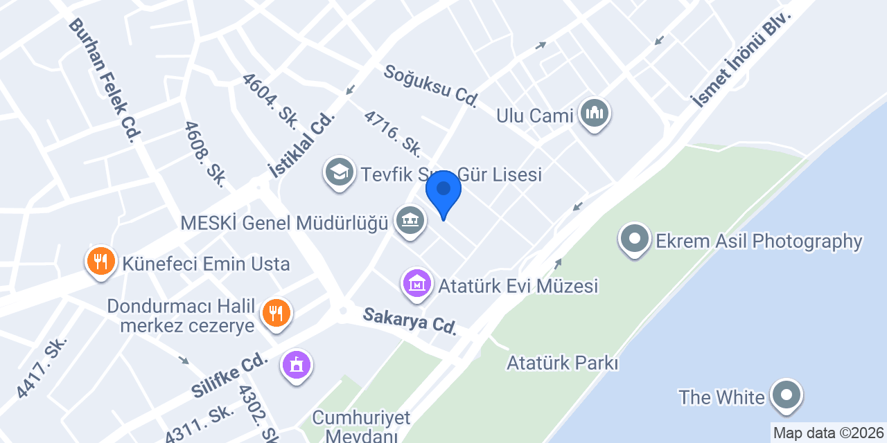 Lezzet Haritası konumu