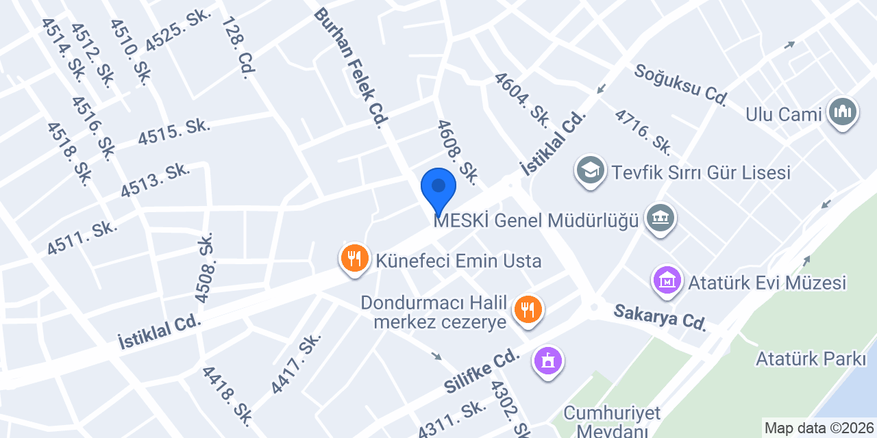 Diş Hekimi Seyhan BAYKAL konumu