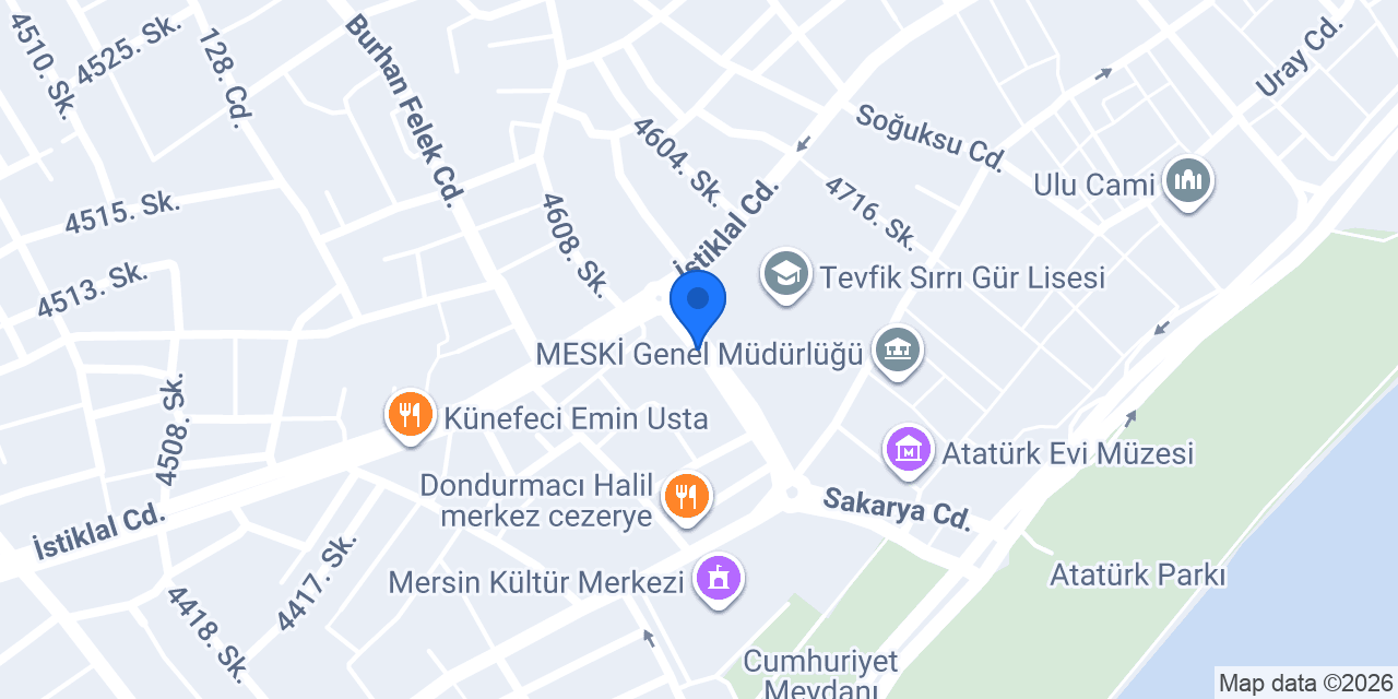 Diş Hekimi Bülent YORULMAZ konumu