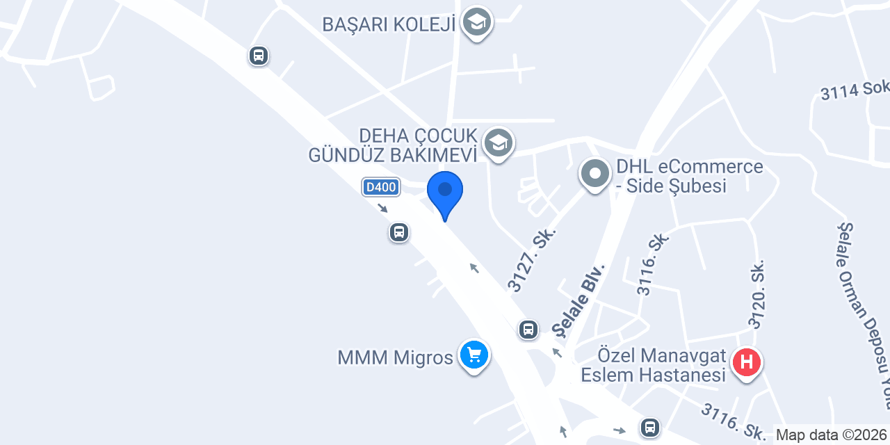 Ün Oto konumu