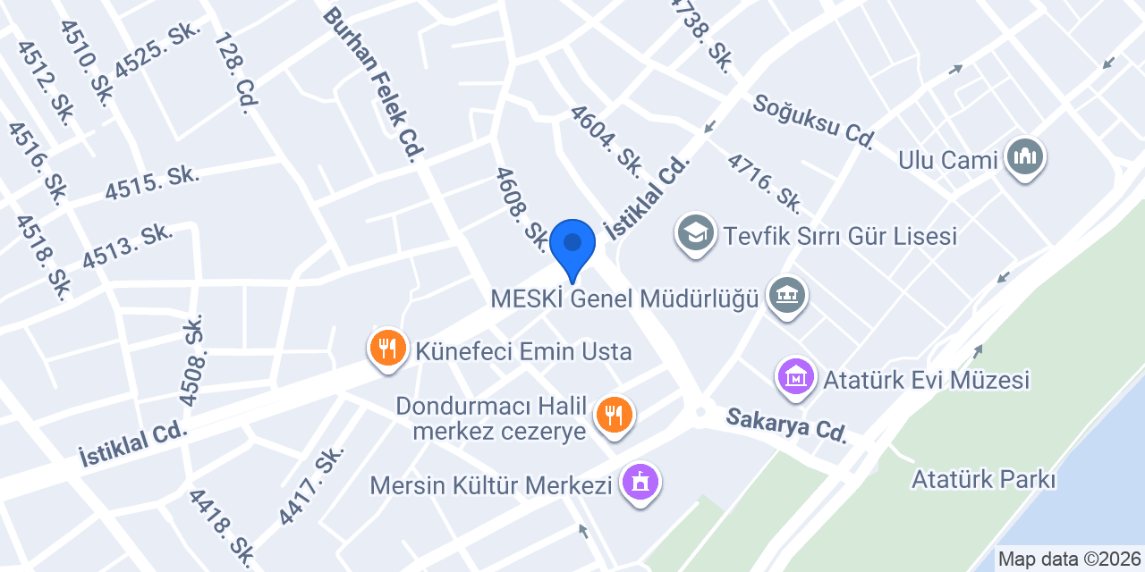 Karagülle Yemekçilik konumu